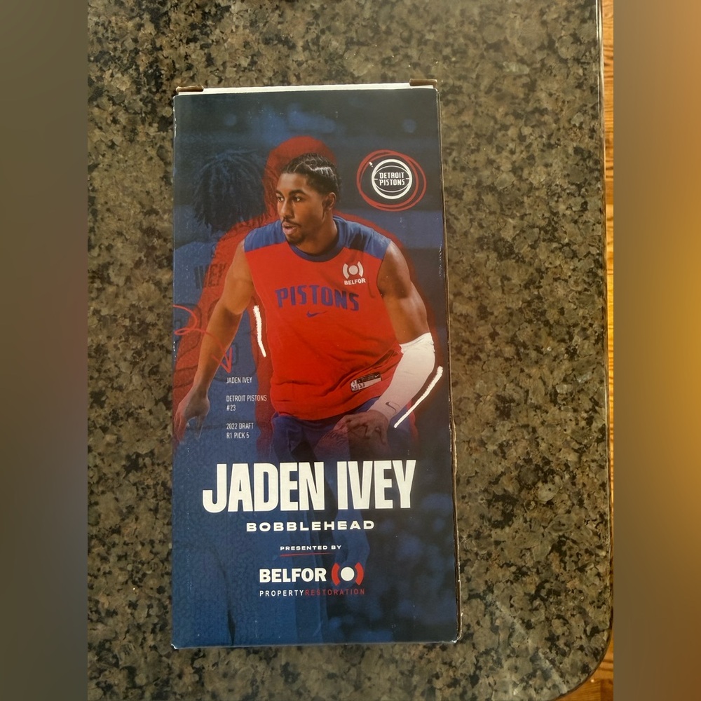 Jaden Ivey Bobblehead Detroit Pistons